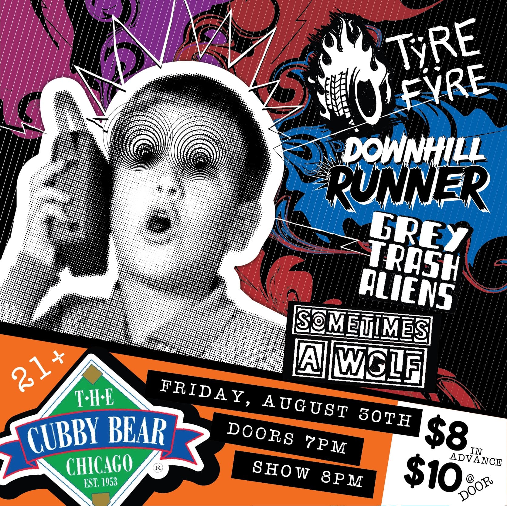 Tÿre Fÿre at The Cubby Bear