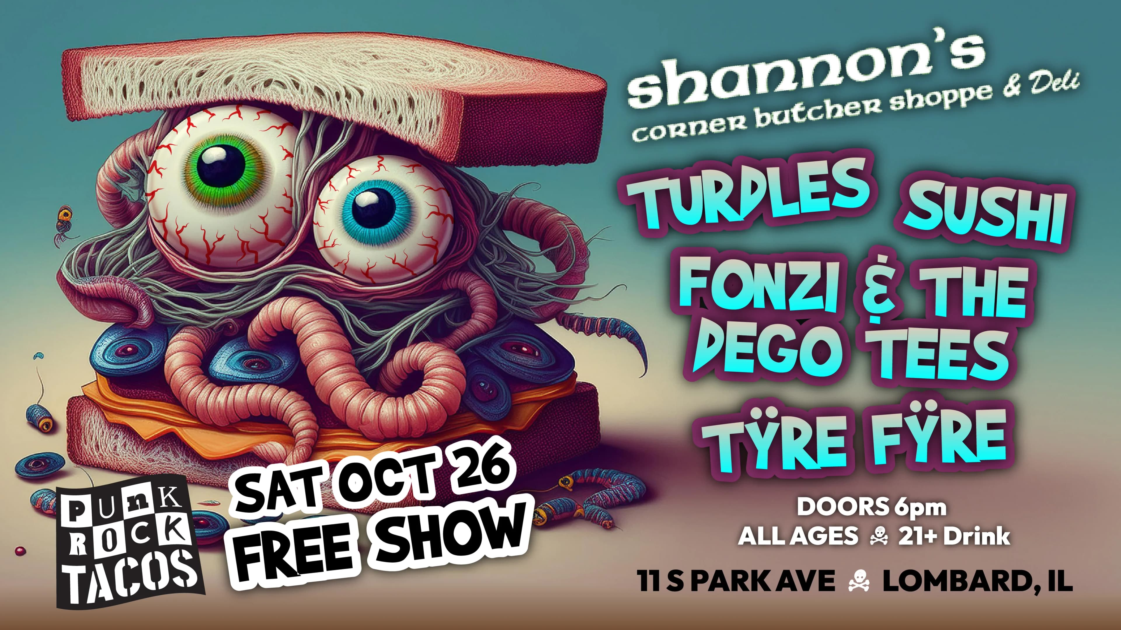 PRT at Shannons Deli