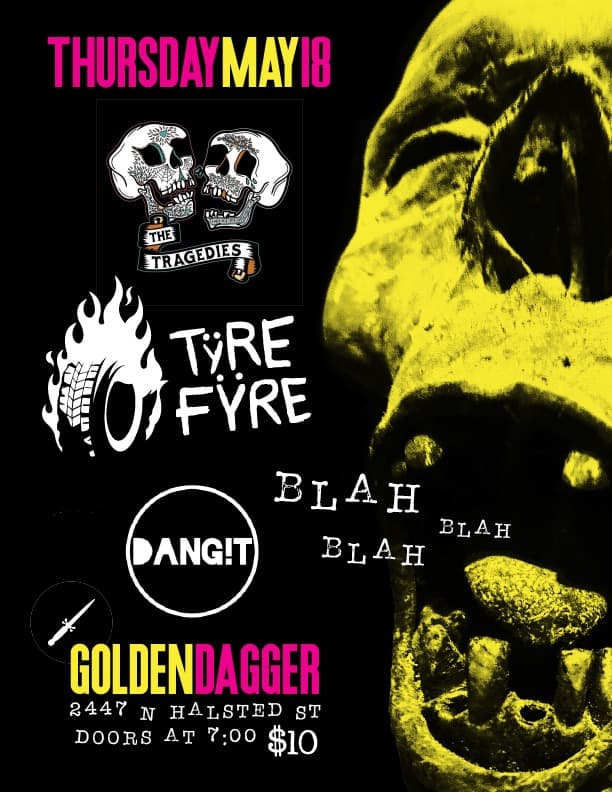 Tyre Fyre at Golden Dagger